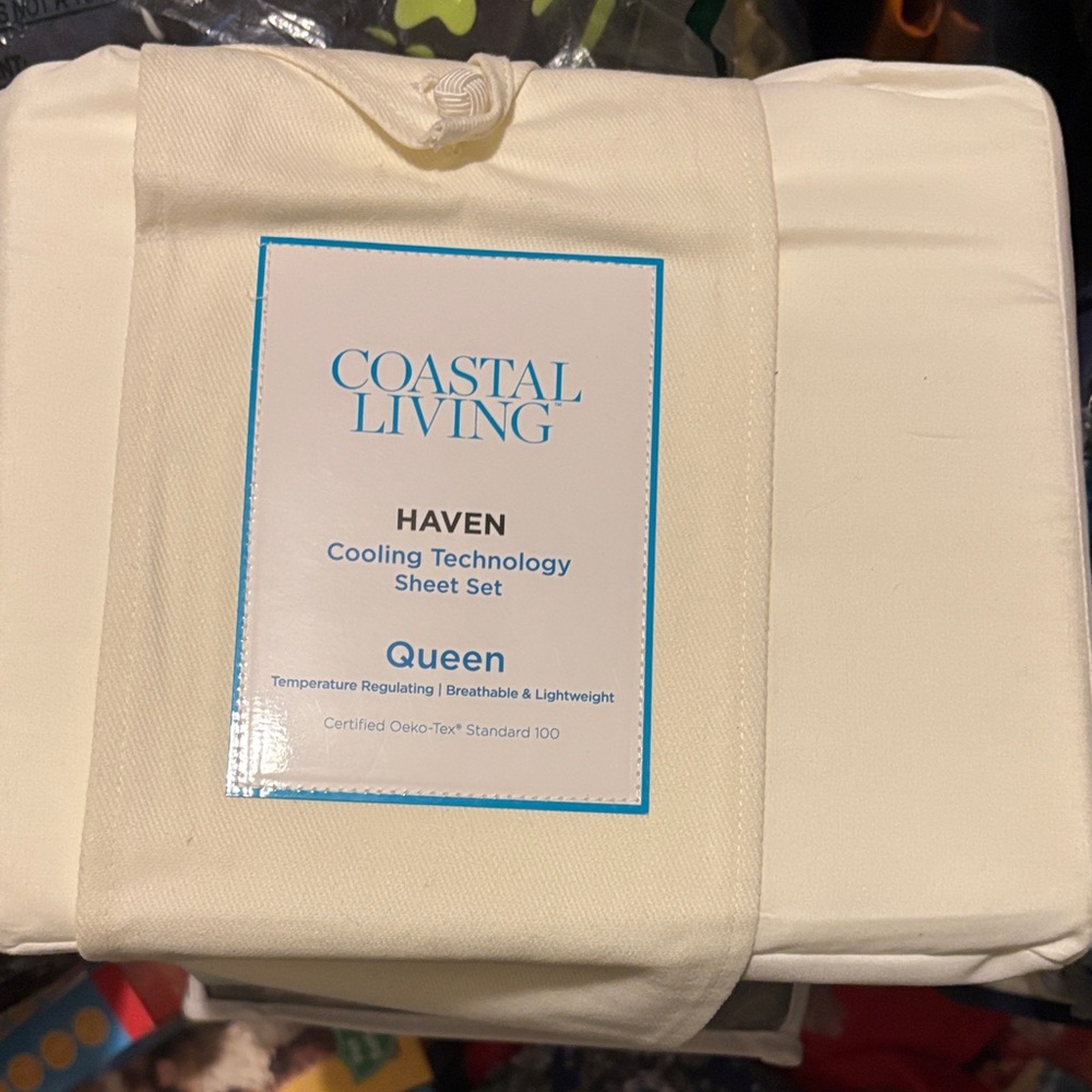 Haven Cooling Technology Queen Sheet Set in Cream